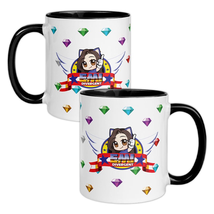 Emidivergent - Colored Mug - Super Emi
