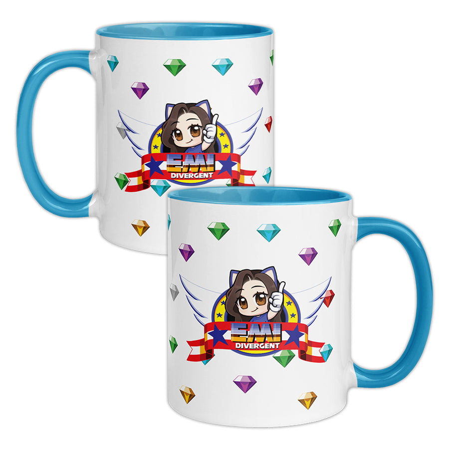 Emidivergent - Colored Mug - Super Emi