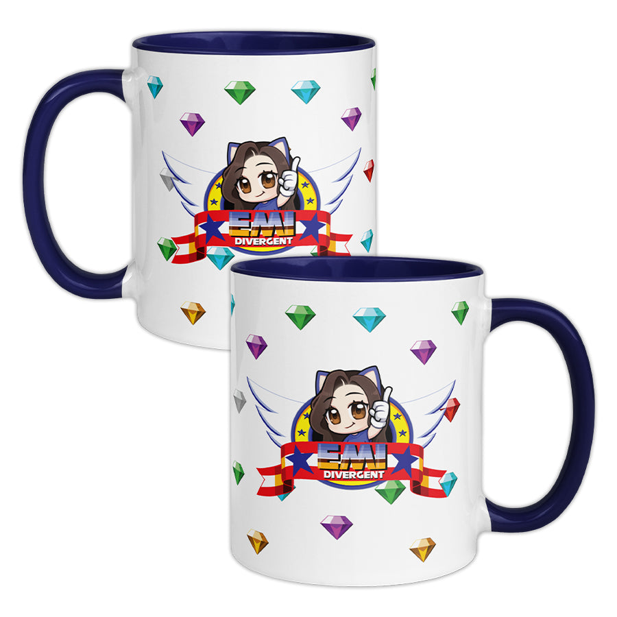 Emidivergent - Colored Mug - Super Emi