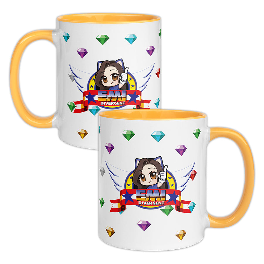 Emidivergent - Colored Mug - Super Emi