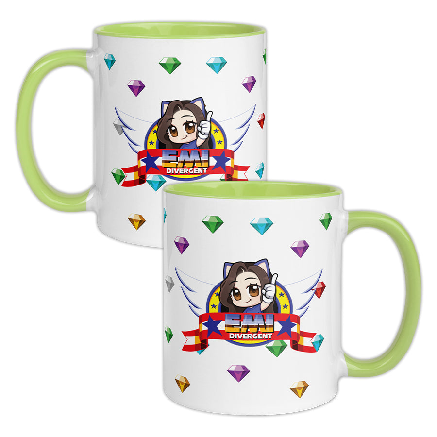 Emidivergent - Colored Mug - Super Emi