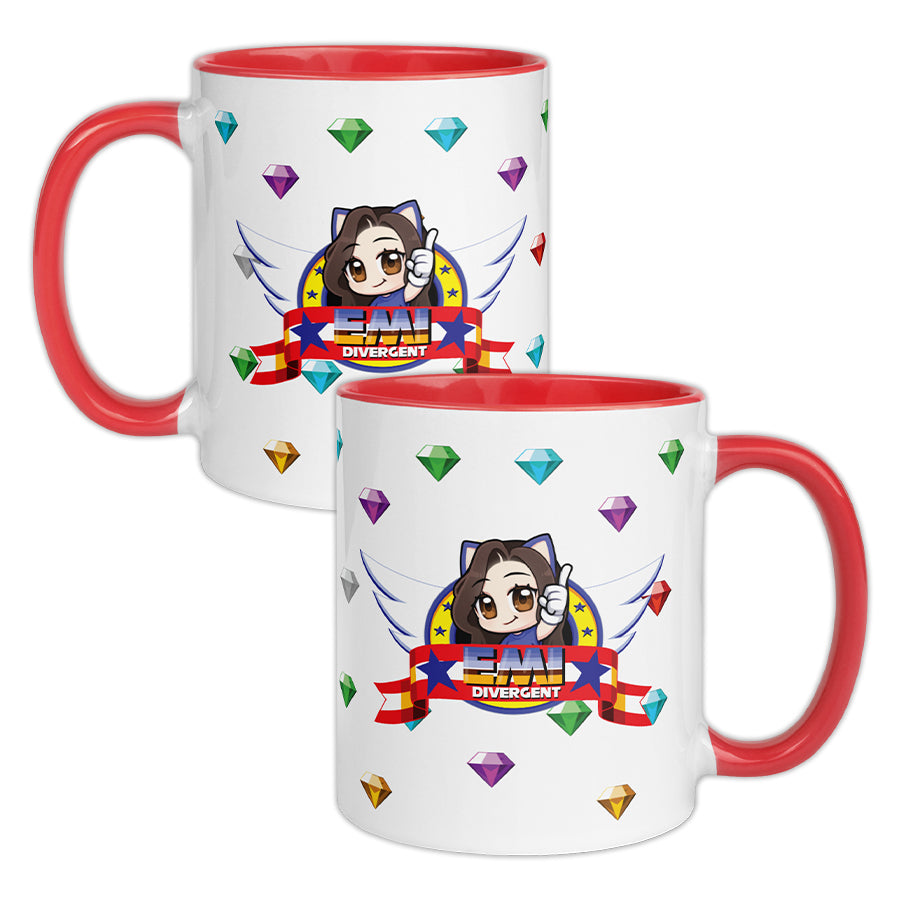 Emidivergent - Colored Mug - Super Emi