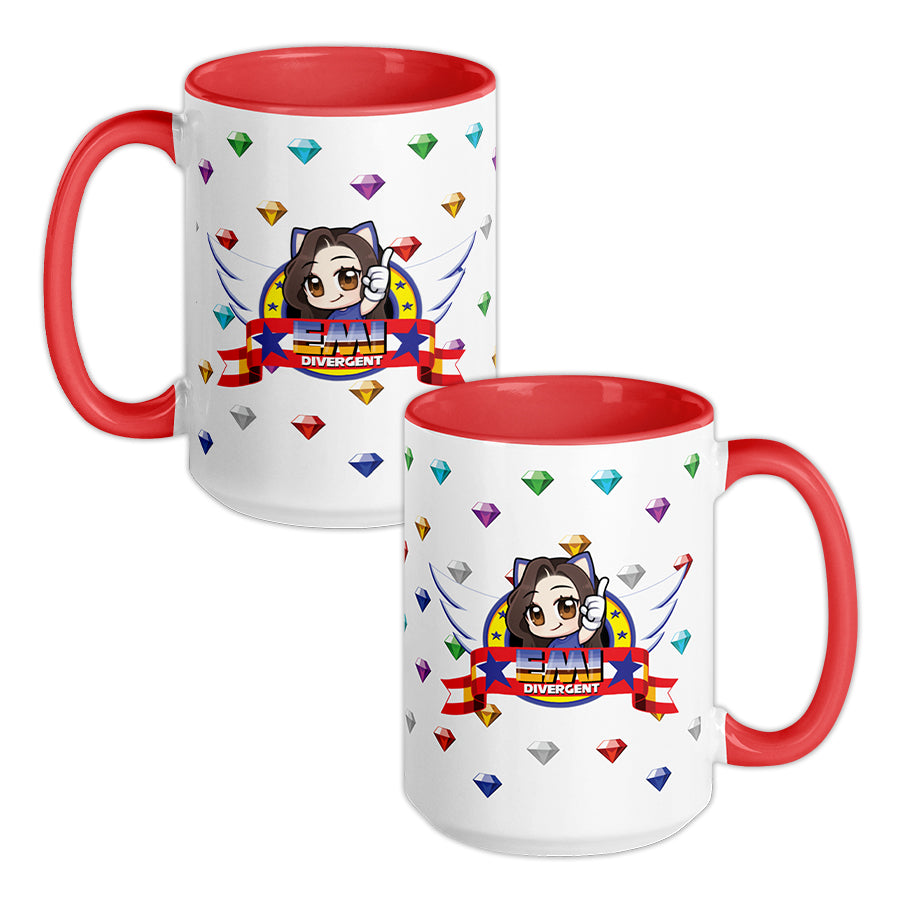 Emidivergent - Colored Mug - Super Emi