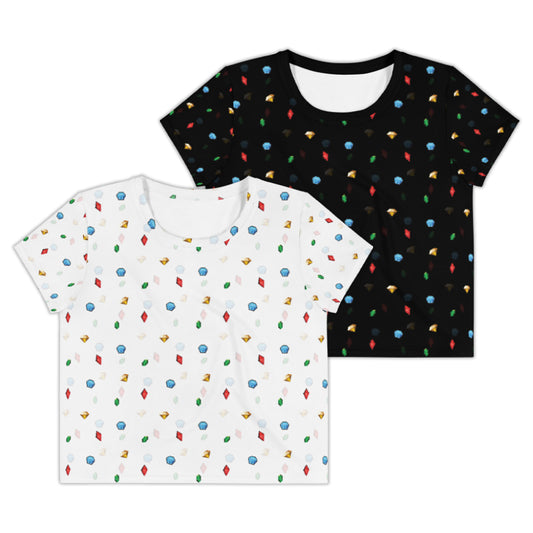 Emidivergent - Crop Tee - Gem Assortment - TantrumCollectibles.com