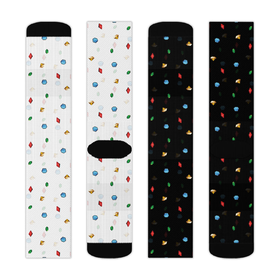 Emidivergent - Crew Socks - Gem Assortment