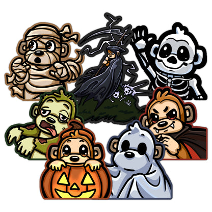 Fcoughlin - Bubble-Free Stickers - Halloween - TantrumCollectibles.com