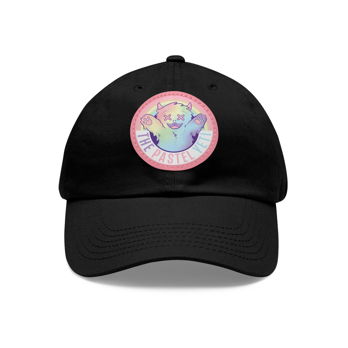 ThePastelYeti - Dad Hat with Leather Patch