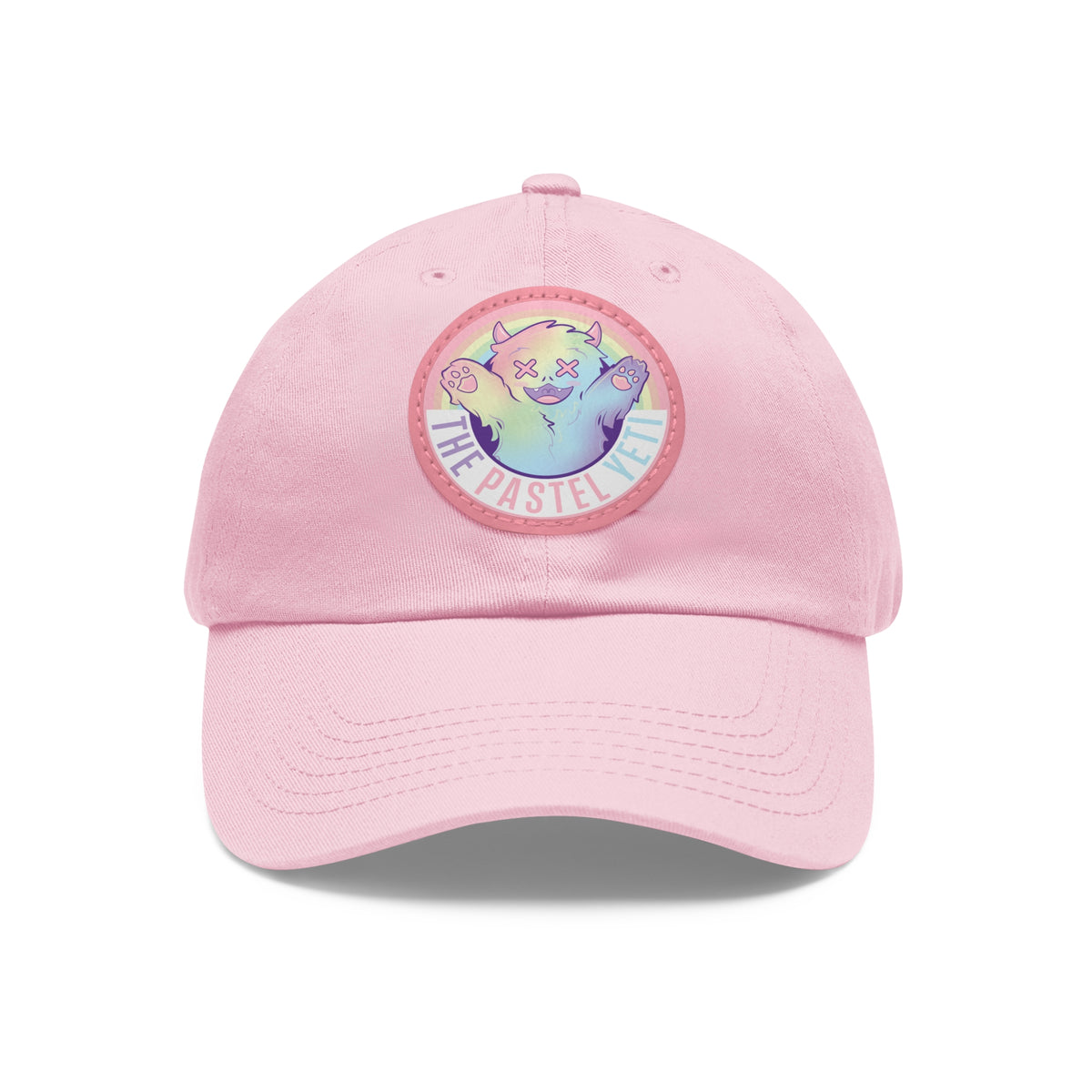 ThePastelYeti - Dad Hat with Leather Patch