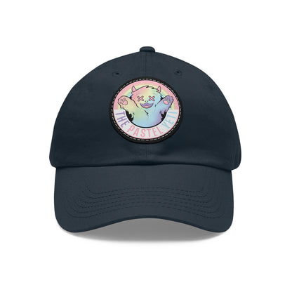 ThePastelYeti - Dad Hat with Leather Patch