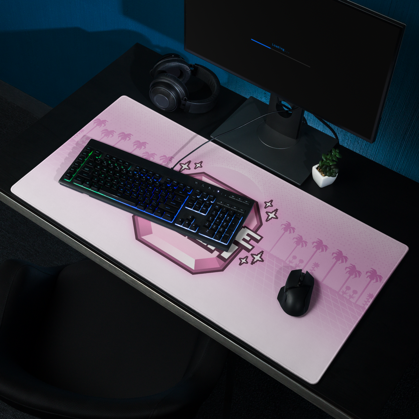 Emidivergent - Gaming Pad - You're A Gem (Pink/White)