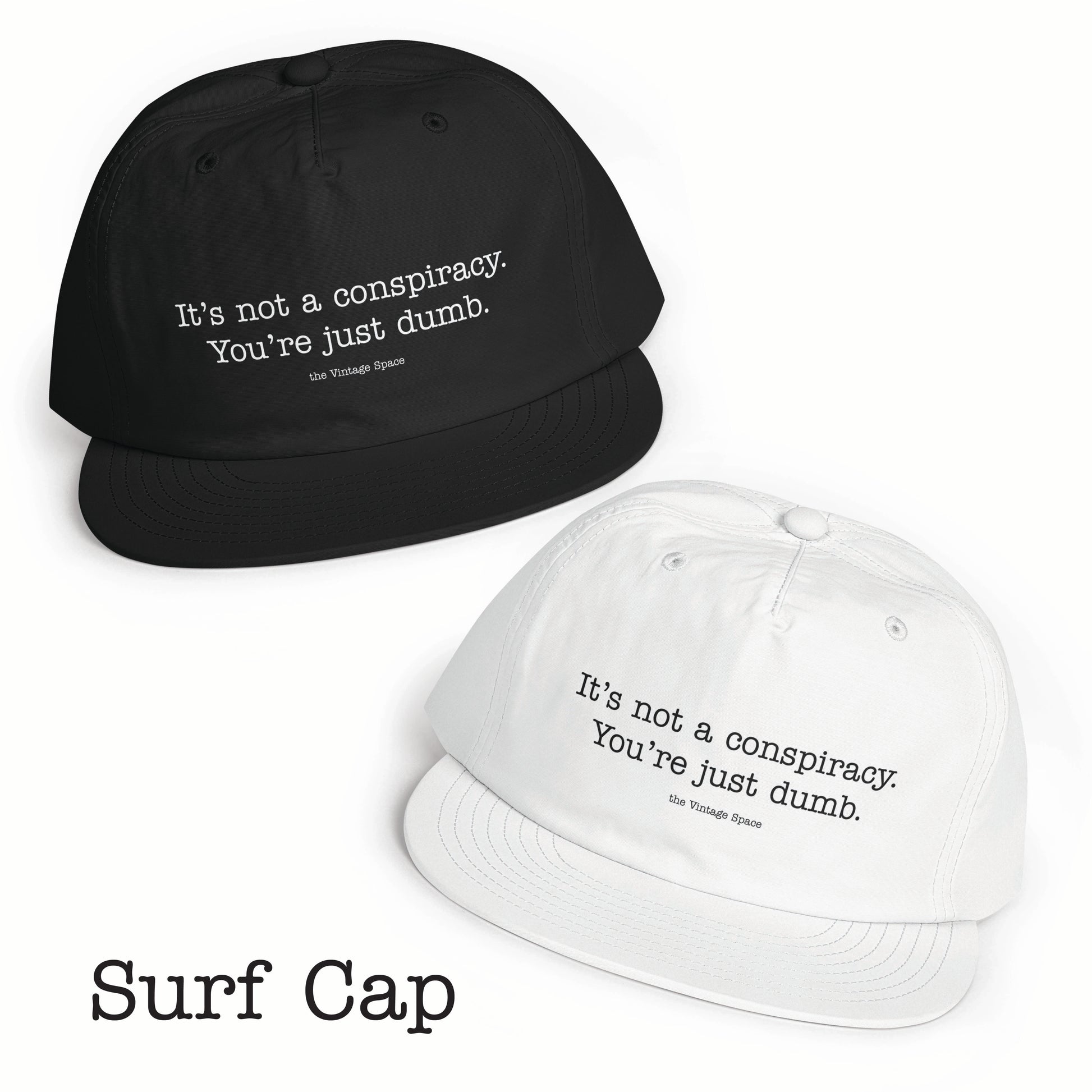 The Vintage Space - Surf Cap - Not a Conspiracy - TantrumCollectibles.com