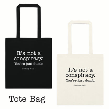 The Vintage Space - Tote Bag - Not a Conspiracy - TantrumCollectibles.com