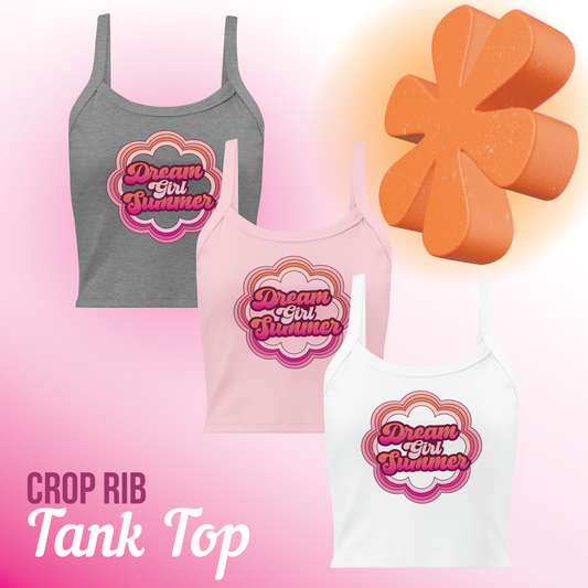 1000 Dreams Fund - Women’s Micro-Rib Tank Top - Dream Girl Summer - TantrumCollectibles.com