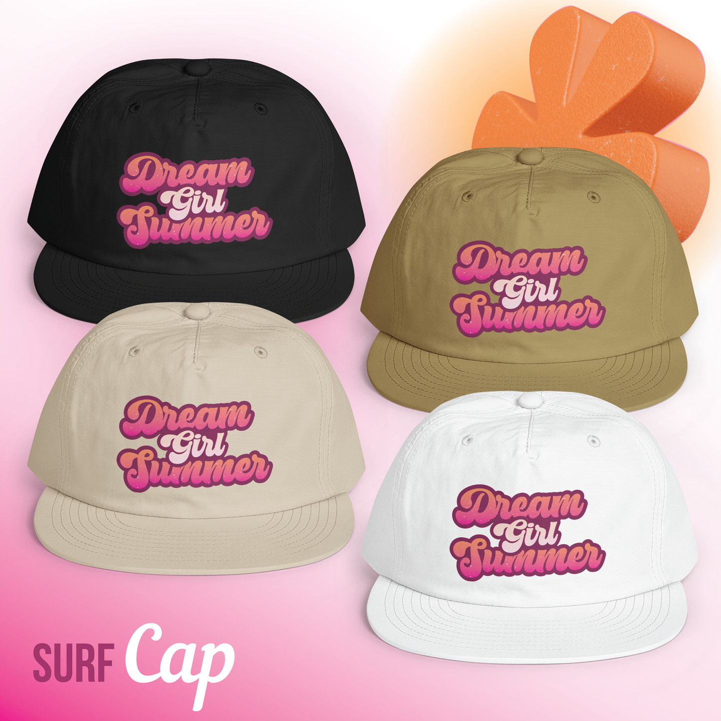 1000 Dreams Fund - Surf cap - Dream Girl Summer - TantrumCollectibles.com