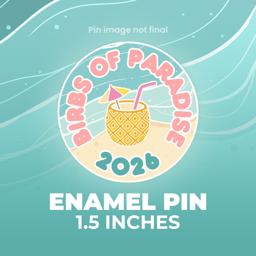 Kelpsey - Enamel Pin - Birbs of Paradise 2026 - TantrumCollectibles.com