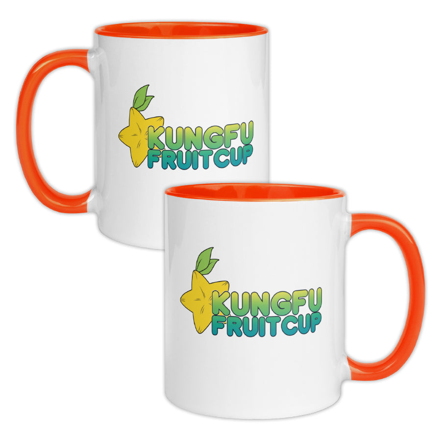 Kungfufruitcup - Colored Mug - Logo - TantrumCollectibles.com