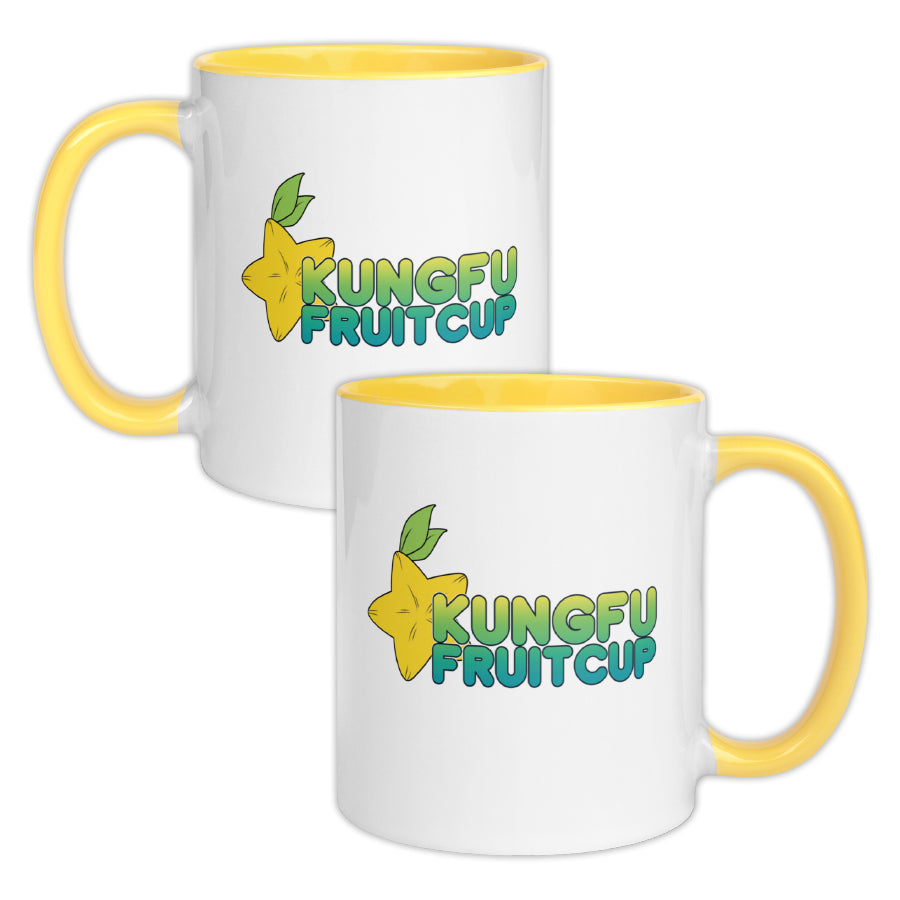 Kungfufruitcup - Colored Mug - Logo - TantrumCollectibles.com