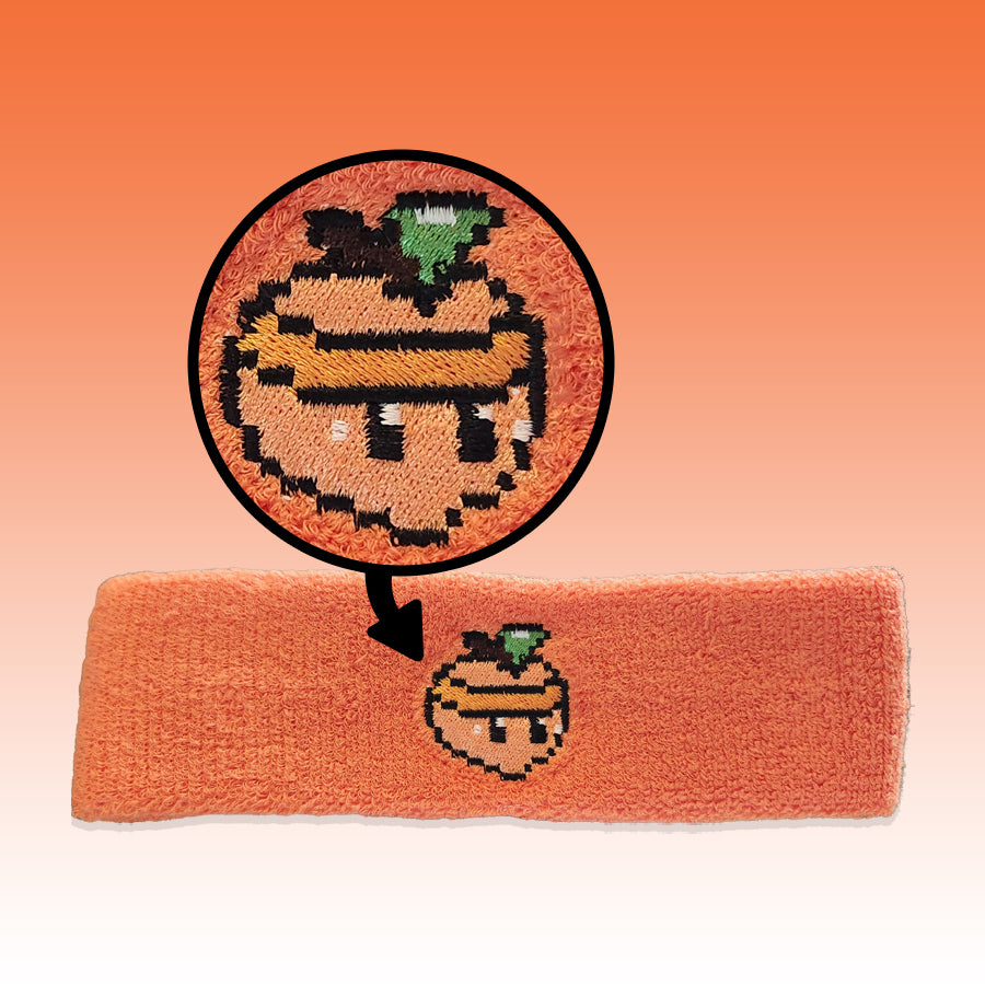 LaserBelch - Athletic Cotton Head Band - Retro Peach