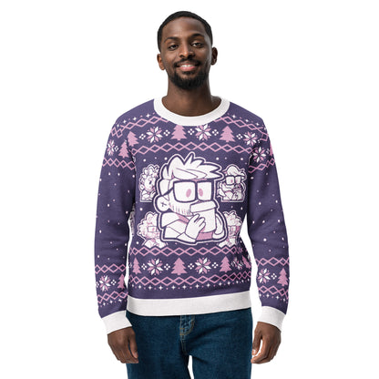 LaughingboyLP - Knitted Holiday Sweater - Holiday Crew