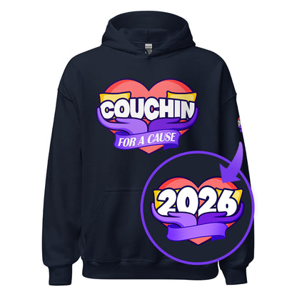Couchin for a Cause 26' - Unisex Hoodie (With 2026 Logo) - TantrumCollectibles.com