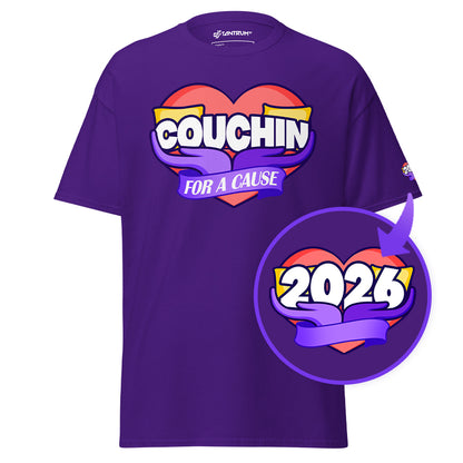 Couchin for a Cause 26' - Unisex Tee (With 2026 Logo) - TantrumCollectibles.com