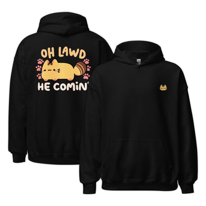 leecchie - Embroidered Unisex Hoodie - Oh Lawd He Comin - TantrumCollectibles.com