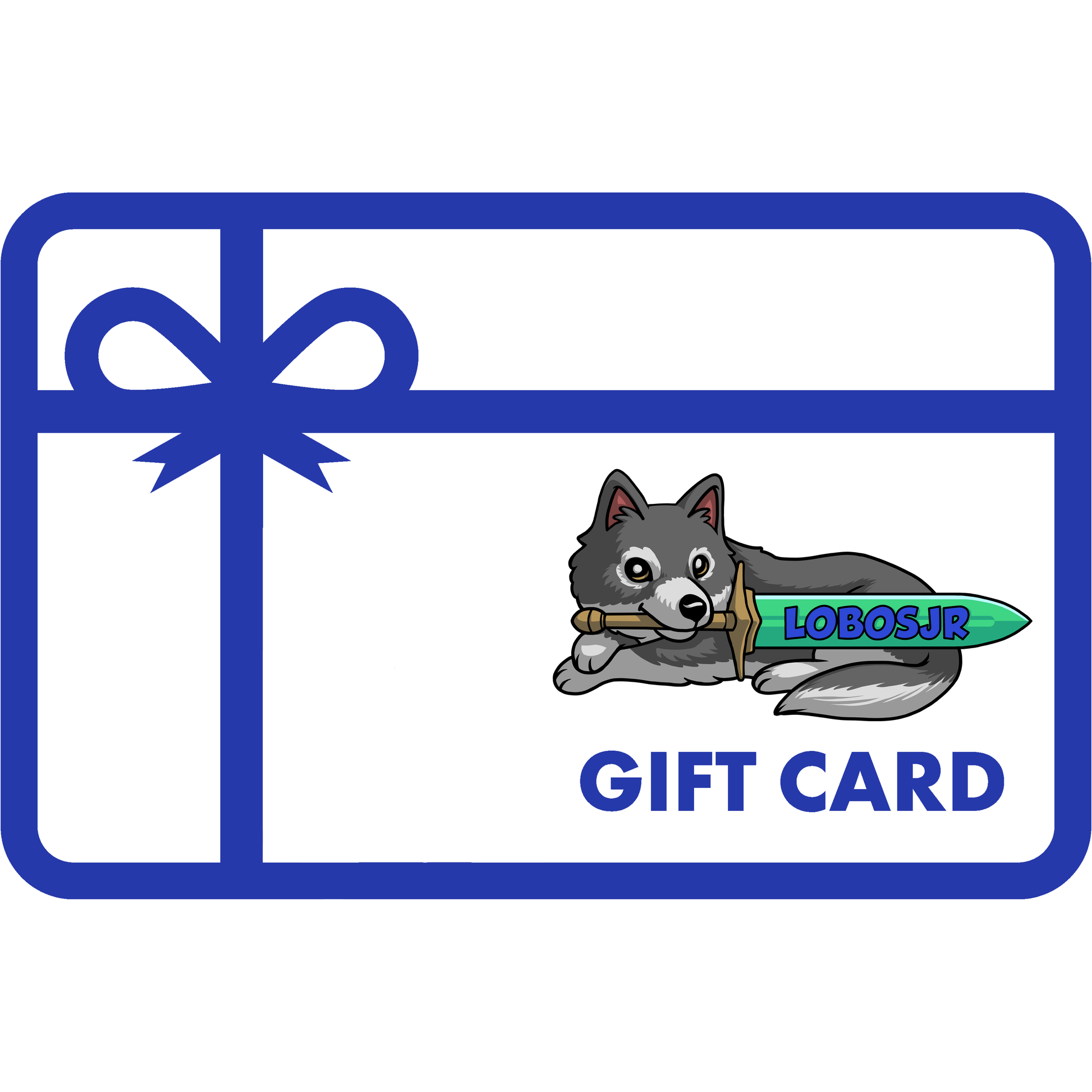 Lobosjr - Gift Card - TantrumCollectibles.com