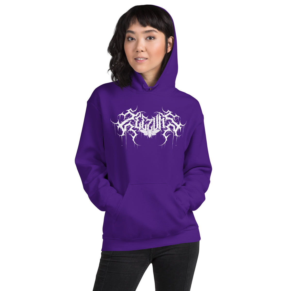 Zeezums - Unisex Hoodie - Logo (Black & White) - TantrumCollectibles.com