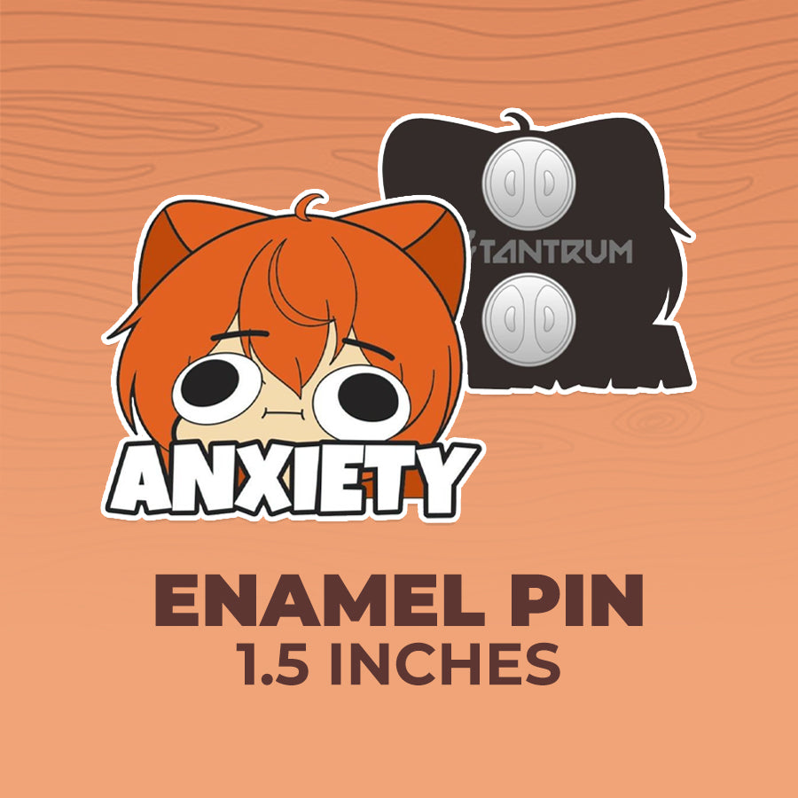Lucah - Enamel Pins - Googly Eyes, Scoo, Chibi, Heart, Anxiety, Butt, & Soup Slut - TantrumCollectibles.com