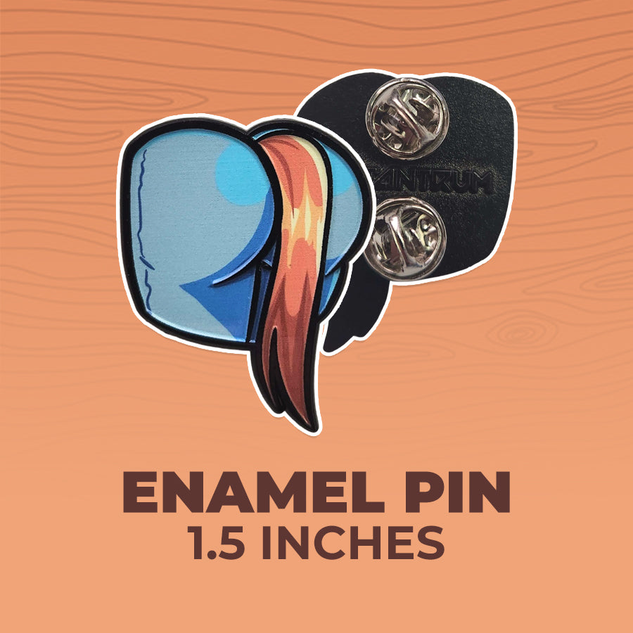 Lucah - Enamel Pins - Googly Eyes, Scoo, Chibi, Heart, Anxiety, Butt, & Soup Slut - TantrumCollectibles.com