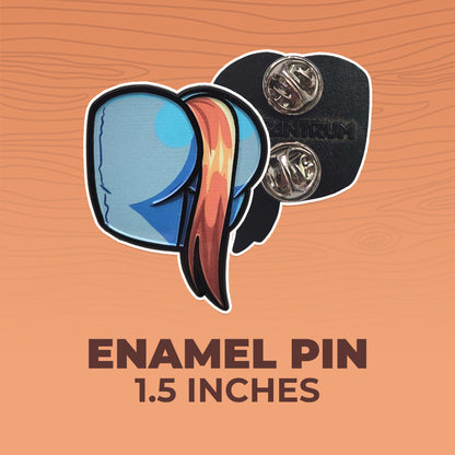 Lucah - Enamel Pins - Googly Eyes, Scoo, Chibi, Heart, Anxiety, Butt, & Soup Slut - TantrumCollectibles.com
