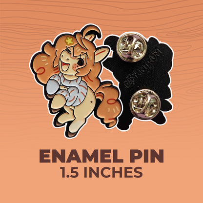 Lucah - Enamel Pins - Googly Eyes, Scoo, Chibi, Heart, Anxiety, Butt, & Soup Slut - TantrumCollectibles.com