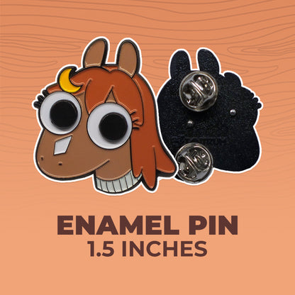 Lucah - Enamel Pins - Googly Eyes, Scoo, Chibi, Heart, Anxiety, Butt, & Soup Slut - TantrumCollectibles.com