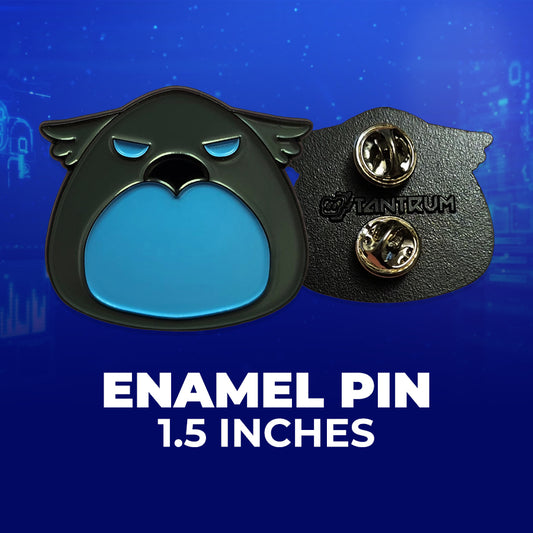 Masae - Enamel Pin - Crow Hoodie - TantrumCollectibles.com