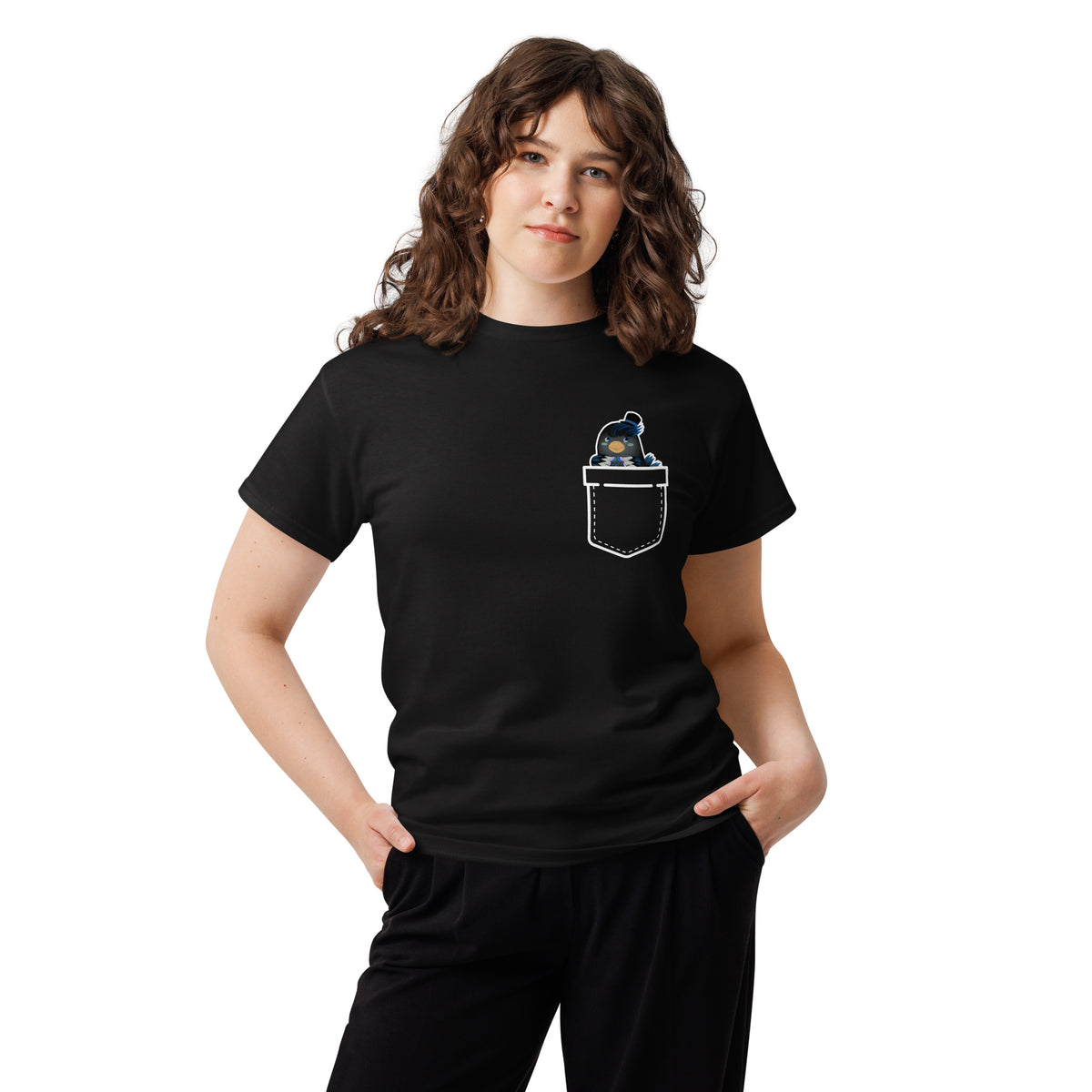 PippyInATopHat - Unisex Tee - Gothwing
