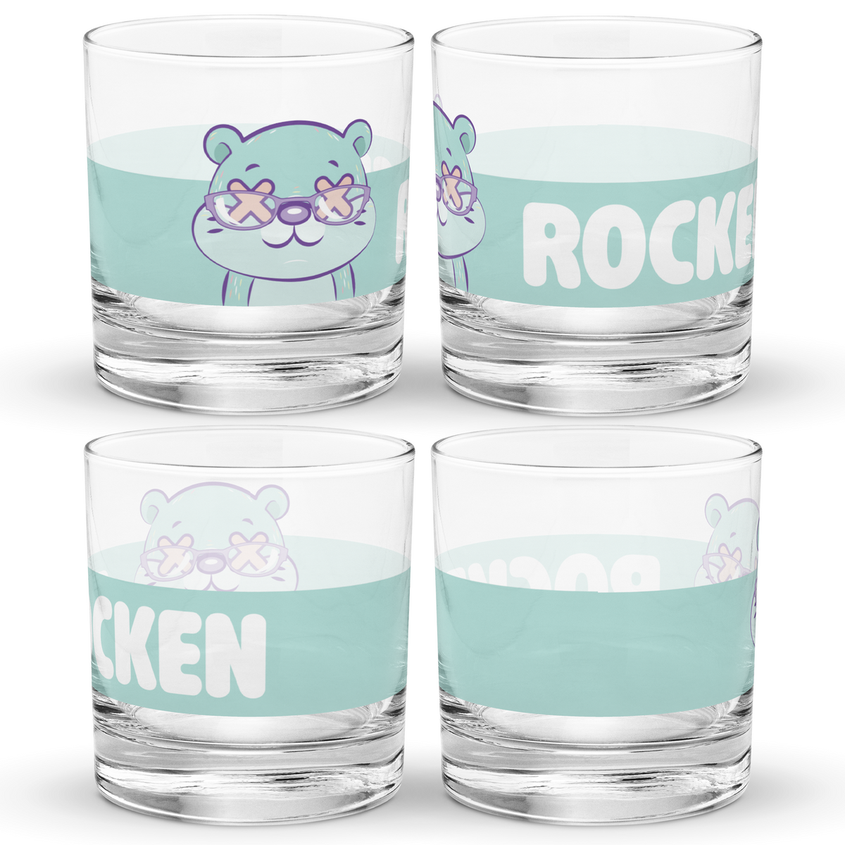 ThePastelYeti - Rocks Glass - Team Yeti