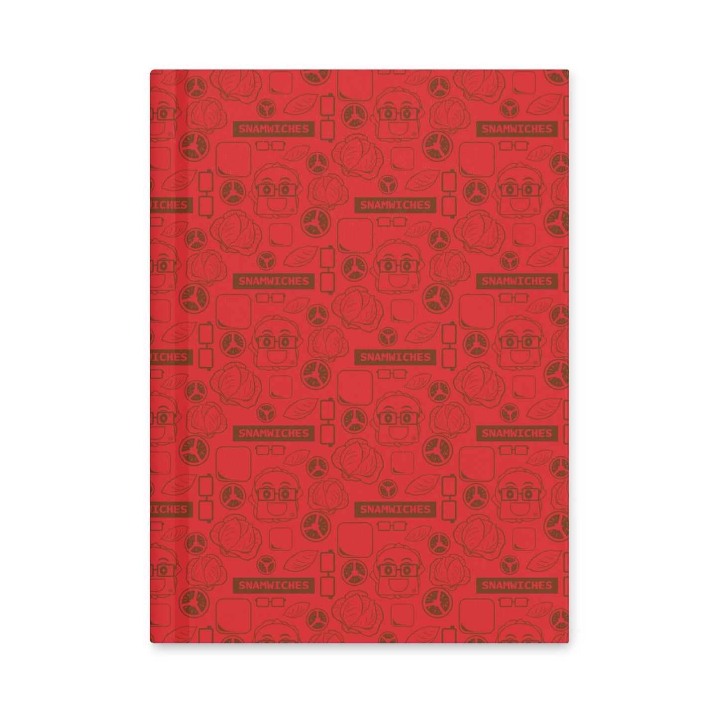 Snamwiches - Hardcover Journal - Snamwich Pattern - TantrumCollectibles.com