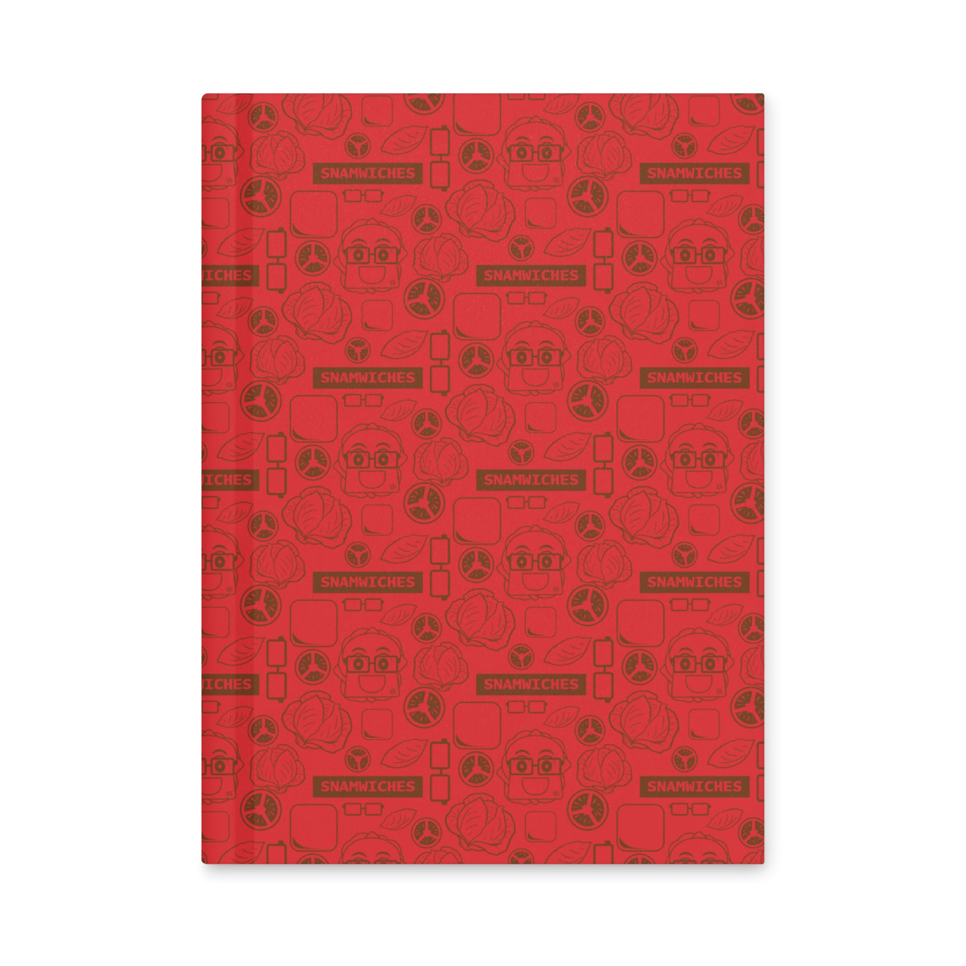 Snamwiches - Hardcover Journal - Snamwich Pattern - TantrumCollectibles.com