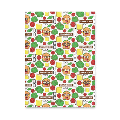 Snamwiches - Hardcover Journal - Snamwich Pattern - TantrumCollectibles.com