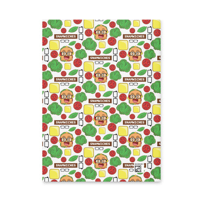 Snamwiches - Hardcover Journal - Snamwich Pattern - TantrumCollectibles.com