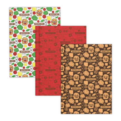 Snamwiches - Hardcover Journal - Snamwich Pattern - TantrumCollectibles.com
