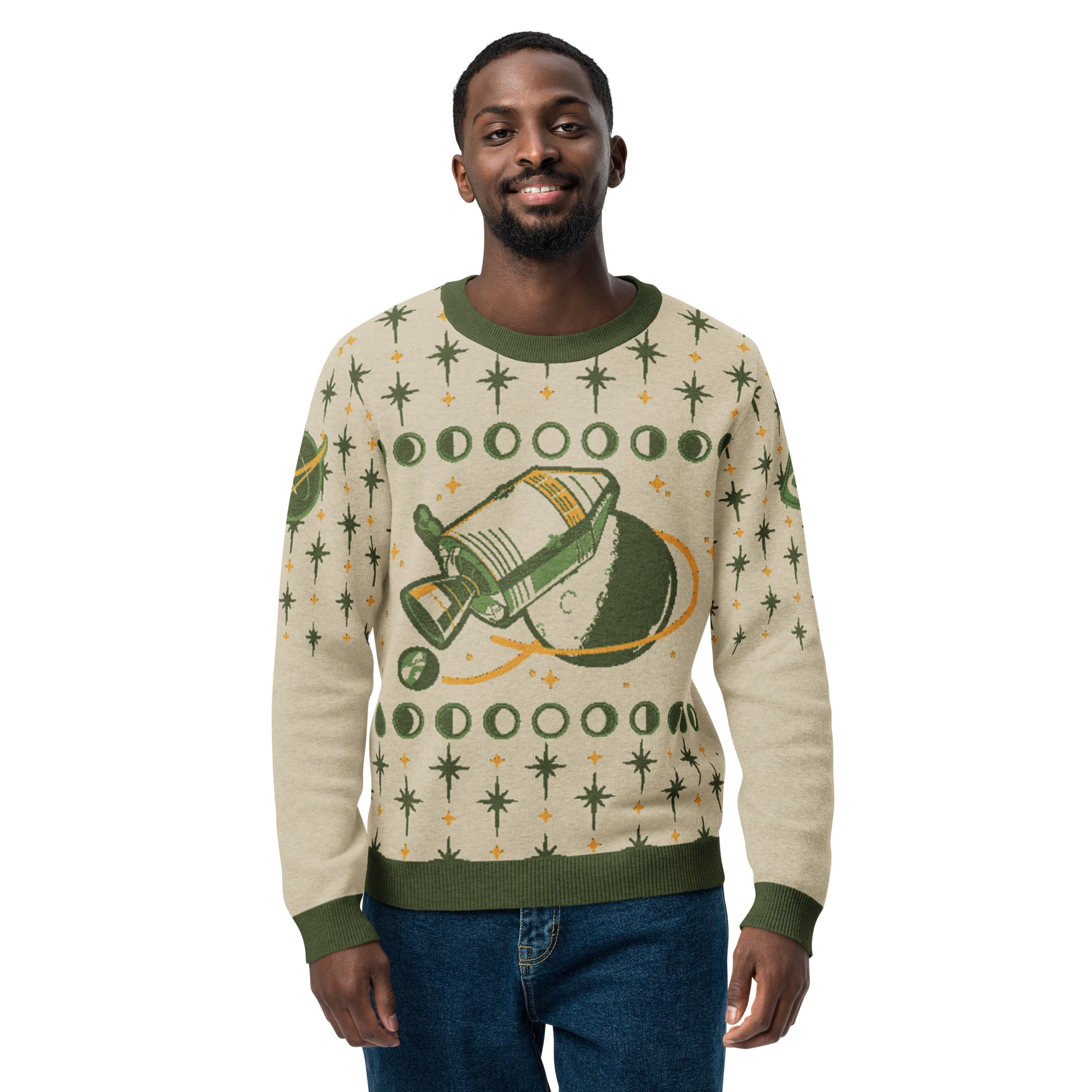 The Vintage Space - Knitted Holiday Sweater - Take Off - TantrumCollectibles.com