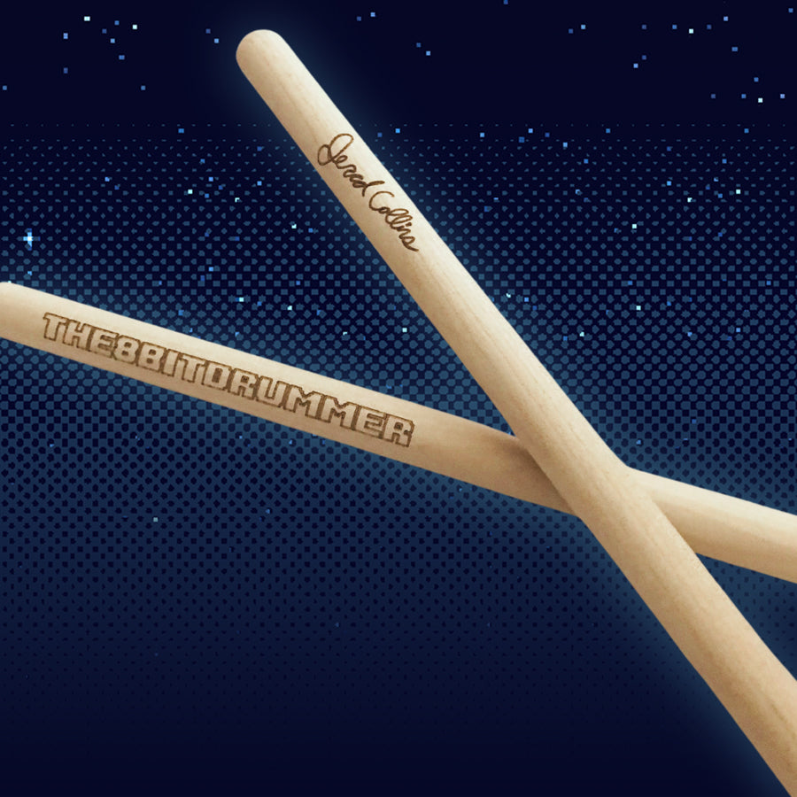 The8BitDrummer - Drumsticks - TantrumCollectibles.com