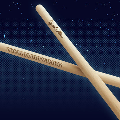 The8BitDrummer - Drumsticks - TantrumCollectibles.com