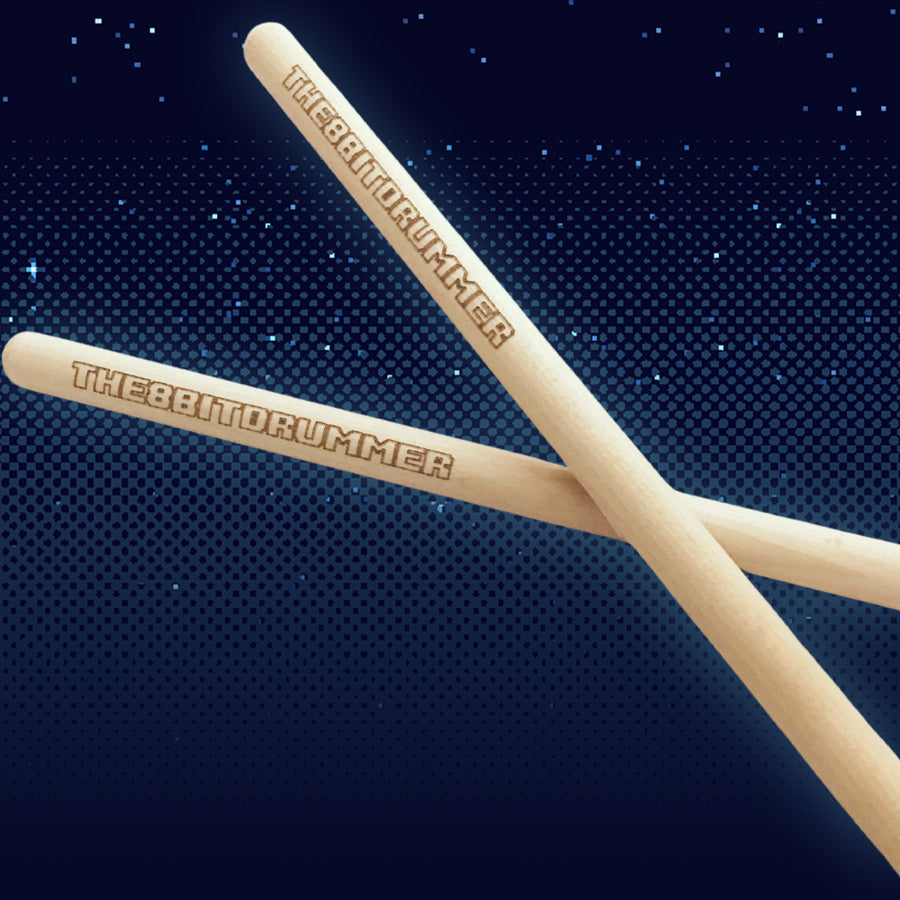 The8BitDrummer - Drumsticks - TantrumCollectibles.com
