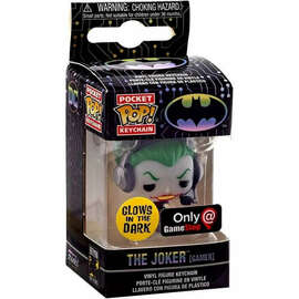 Pocket Pop Keychain - The Joker (Gamer) - Glows in the Dark - Only @ GameStop