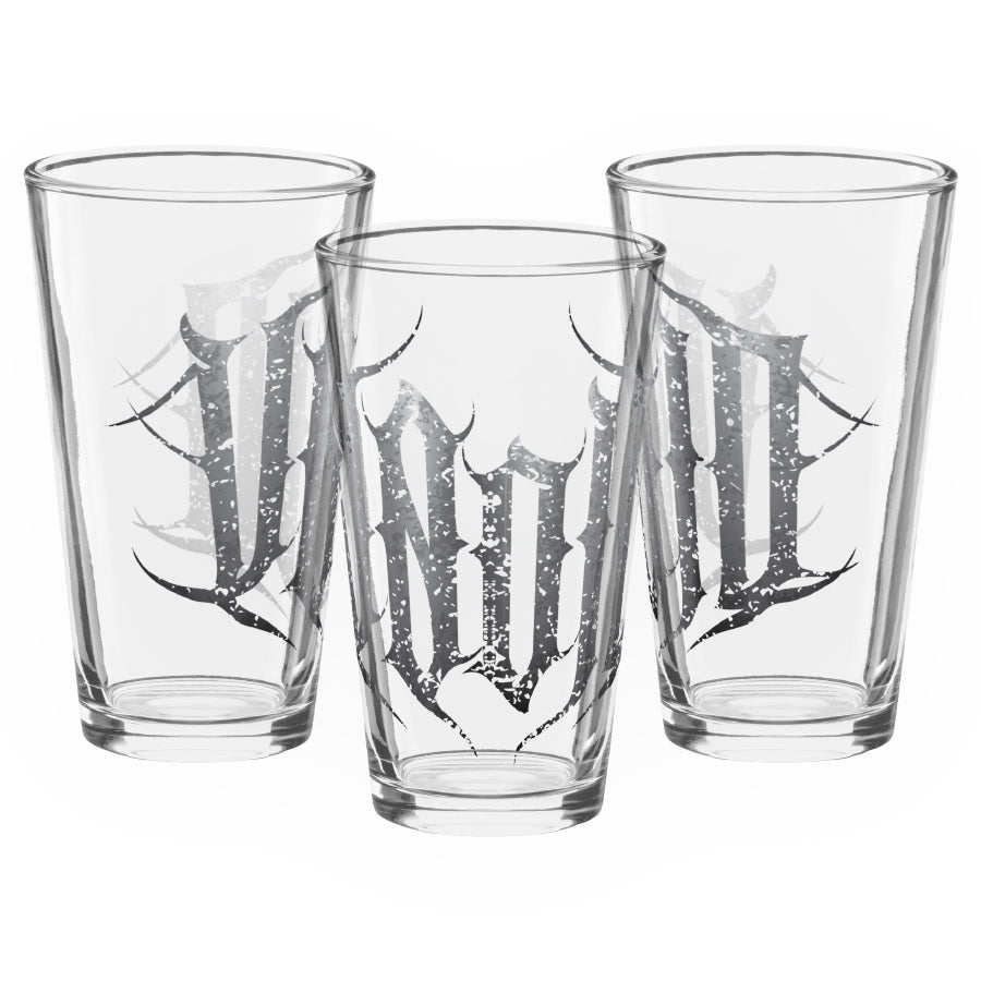 V0oid - Shaker Pint Glass - Metal Logo