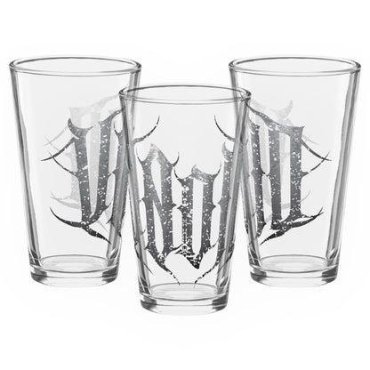 V0oid - Shaker Pint Glass - Metal Logo