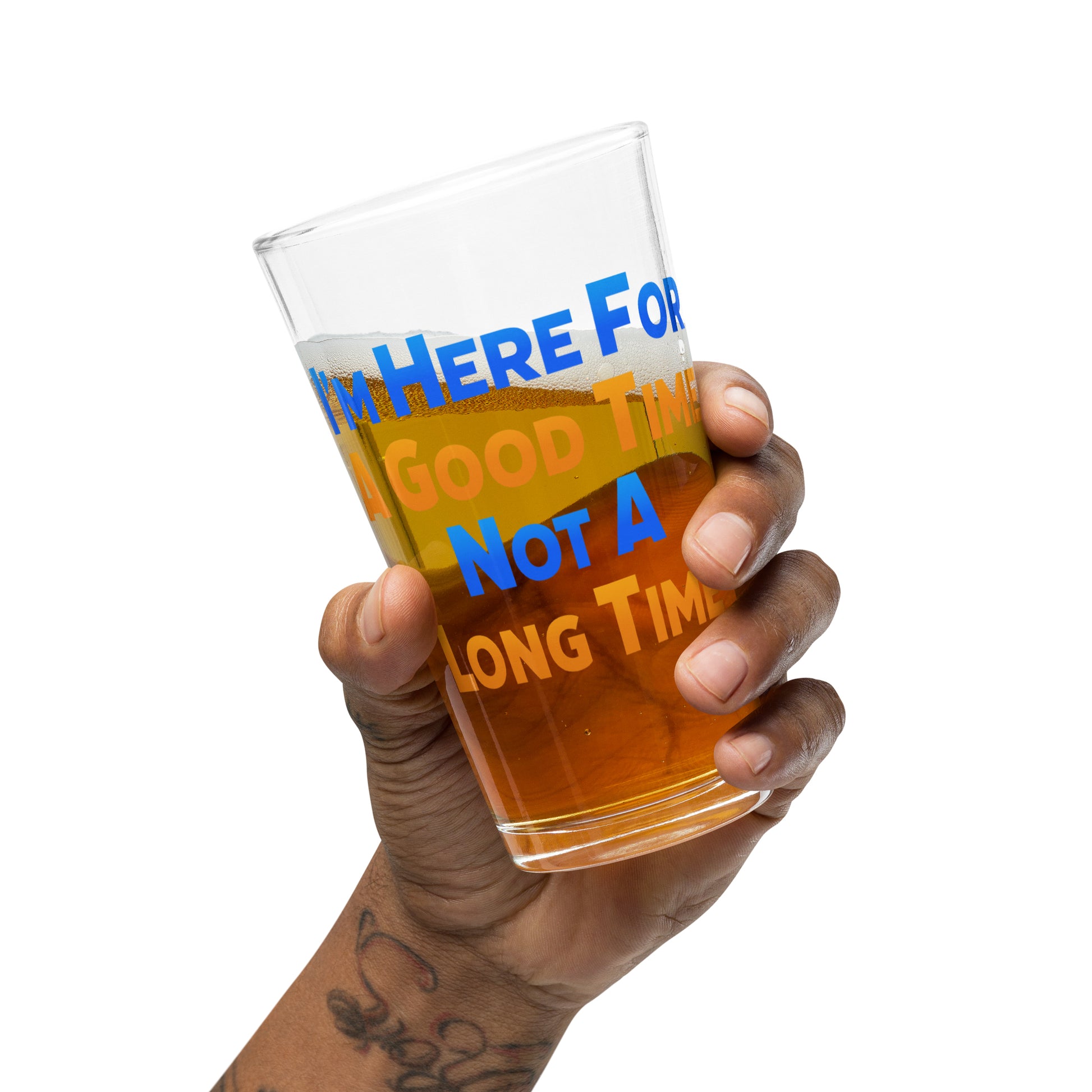 Versus - Shaker Pint Glass - A Good Time - TantrumCollectibles.com