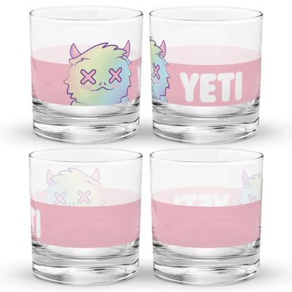 ThePastelYeti - Rocks Glass - Team Yeti